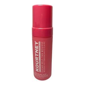 KOURTNEY Clear Self-Tan Mousse Medium Hyaluronic Acid Vegan 4.2 oz NEW